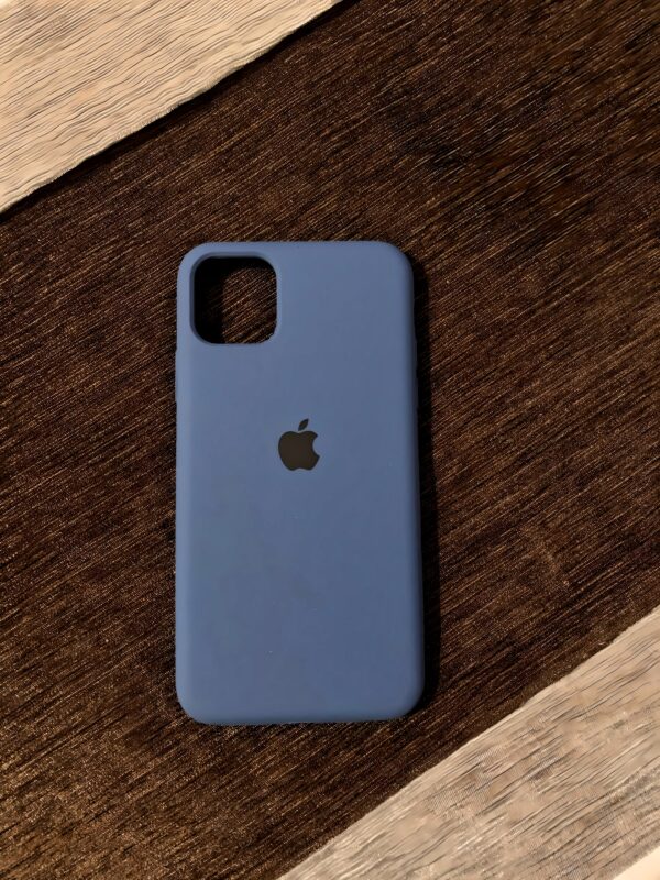 silicon case blue colour