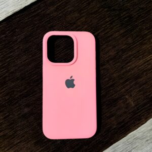 Silicon case pink colour