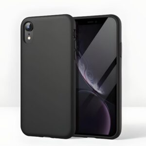 iphone xs silicone black