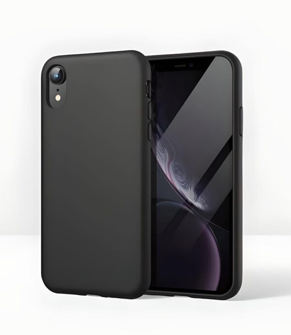 iphone xs silicone black